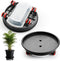 RooTrimmer 13 Inch Plant Stand Rolling Tray Plant Caddy with Wheels and