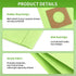 10 Pack Type Y Vacuum Dust Cleaner Bags, Replacement for Hoover WindTunnel Upright Style Y, Z, YZ