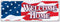 Welcome Home Sign Banner, Party Accessory (1 count)