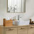 Gobam Carbonized Bamboo Hand Towels Box Cover, Compatible with Kleenex Hand Towels, Wall Mountable Paper Towel Holder