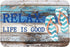 Beach Nautical Old Planks Indoor Door Mat, Non-Slip Coastal Ocean Decoration Rug, 23.6in*15.7in