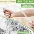 Piteno 12Pcs 4Pcs 8.5''x10MM, Set 6 6 4 Glass Straws with Brushes, Reusable Clear Glass Drinking Straws, of Straight