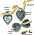 Those We Love Memorial Photo Frame with Vial for Ashes, Funeral Gift for Loss of Loved One, 2.5-inch by 2.25-inch