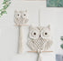 Achart Owl Macrame Wall Hanging-Hand Woven Boho Tapestry-Macrame Wall Decor -Owl Decor for Bedroom, Living Room