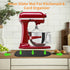 Sliding Mat for Kitchenaid Mixer, Mover Pad for 5-8Qt Bowl Lift Stand Mixer, Compatible with Pro 600