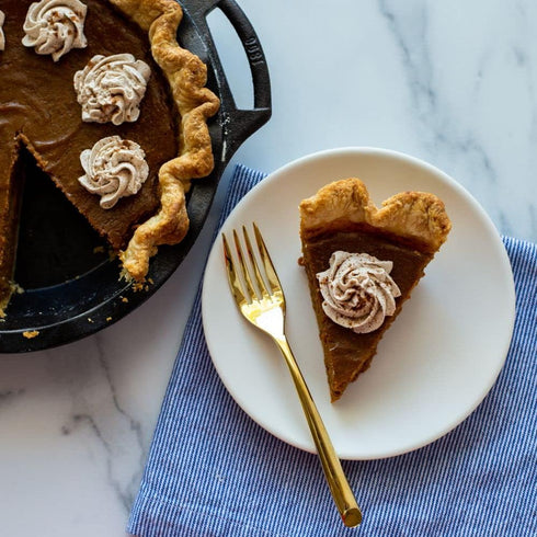 Lodge Cast Iron Pie Pan, 9 Inch for Baking