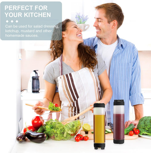 3 16 oz Sabary Pcs Inverted Plastic Squeeze Bottles, Refillable Tip Large Valve Dispenser Condiment Squeeze Bottle