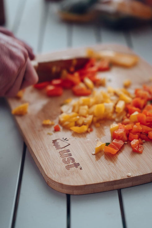 ust Bamboo Cutting Board 3.0 for Food Preparation with Moisture Resistant and eco Friendly Design for Camping, and Everyday use by ust