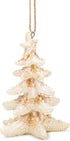 Midwest Starfish Tree Hanging Christmas Ornament, 3.7 inch, Cream