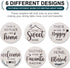 Set 6 Pack Set Housewarming Gifts for New Home Coasters Farmhouse Coffee Table Decor of Ceramic Cup Coaster Modern