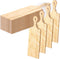 Patelai 12 Packs Wooden Cutting Board Set with Handles Large Kitchen Serving