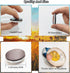 24Pcs 1.2in Round Crystal Glass Refrigerator Magnets,Line Drawing Flower Magnets for Fridge and Locker,Cute Decorative Whiteboard Blackboard Magnets for Office and Kitchen (Plant Line Drawing) by YayaCat