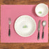 Silicone Baking Mat for Dough Rolling, Large Nonstick Heat Resistant Pastry Mat, Countertop Protector, Pink Dining