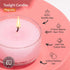 HYOOLA Scented Tealight Candles, Magnolia Scented, 15 Pack with 6 Hour Burn Time