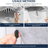 DOITOOL Range Hood Filter Paper Sheets - Anti Oil Proof Paper Stickers for Kitchen Grease Filters, 1000 x 46 cm