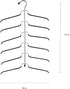 Organize It All 6 Tier Blouse Tree Hanger in Chrome