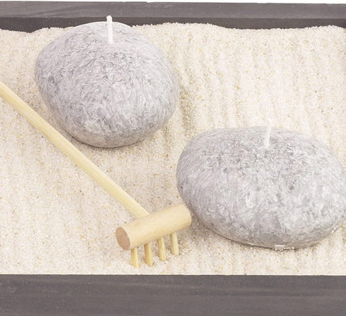 YARNOW Mini Zen Garden Rake Set - 24 Pcs Bamboo Rakes for Sand Tray and Sandbox Play
