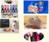 30 Pcs Chip Clips, 2 Inch, 10 Different Random Colors, PVC Coating High Elasticity Strength