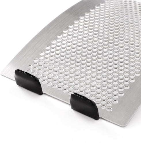 Dracarys Metal Punched BGE Mesh Screen Panel Big Green Egg Accessories Draft Door Screen, Big Green Egg Parts Stainless