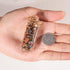 SUNYIK 7 Chakra Stone Wishing Bottles - Set of 7 Tumble Chip Crystal Healing Reiki Wicca Stones