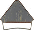 Creative Co-Op Rustic Farmhouse Metal Dish Rack, Zinc Finish with 18 Slots