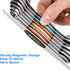 Stainless Steel Baking Tools, Magnetic Double-Headed Measuring Spoons, 8 PCS