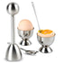 Egg Shell Opener Set 2 Pcs Egg Cups for Soft Boiled Eggs