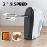Efficient Electric Mixer Egg Beater - Versatile Mixing Tool for Baking & Cooking, Adjustable Speeds