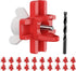 ZenxyHoC Horizontal Chicken Waterer Nipples, Automatic Poultry Watering System with Drill Bit,