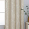 BUHUA Grommet Top Window Drapes for Living Room Bedroom, Energy Saving Room Darkening Curtains, 42W x 72L, 2 Panels,