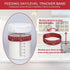 SAGOOITS 34oz Set 6 Sourdough Starter Kit, Large Capacity Glass Sourdough Starter Jar, Reusable Starter of Sourdough