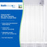 Kenney KN609C/10 Twist & Fit No Tools Camlock Tension Shower Curtain Rod, 42-72" Adjustable Length, White