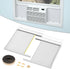 Air Jade Adjustable Window Air Conditioner Side Panels with Frame, Pack of 2 for 14,000 to 22,000 BTU Units