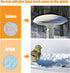 500W Kardeep Bird Bath Heater, Cast Aluminum Submergible Stock Tank Heater De-icer Thermostatic Control Chicken Water