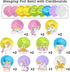 Zonon 51 Pcs Unicorn Hanging Swirl Decorations for Girls Birthday Party Supplies, Rainbow Decor