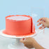 Cake Decorating Acrylic Disk Set of 2 for Buttercream Icing, 8.50" with 3/16" Thickness