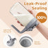 32oz OneDream Breast Milk Pitcher Glass Pitcher with Lid, Formula Pitcher Leakproof Drip-Free Spout, Wide Mouth Mason