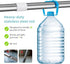 55", 180 MOPALL Floor Scrub Brush with Long Handle Dual-Sided Stiff Bristle Grout Brush with Rotatable V-Shape Head