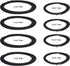 SunnyZoo Chair(Black-8Cords) Professional Replacement Cords for Zero Gravity Recliner Repair Tool for Lounge