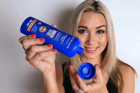 Leakproof Hidden Flask - 2 Secret Sunscreen Flasks for Liquor, 10oz Empty Alcohol Containers with Foam Seals & Funnel