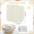 4 11.8 7.9 Inch Tioncy Pcs Greek Yogurt Strainers x Reusable Greek Yogurt Organic Cotton Cloth Bags for Straining Greek