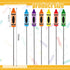 6 12" Pickmesh Pcs Kindergarten Graduation Decorations Crayon Metal Yard Signs Outdoor Decor Crayon Garden Stake First