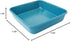 casaWare 7-Inch Toaster Oven Ultimate Series, Commercial Weight Ceramic Non-Stick Square Pan, Blue Granite
