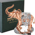 Matashi Elephant Ornament with Rose Gold and Silver Plated, Crystals Studded Tabletop Décor Gift for Mom