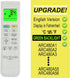 RCECAOSHAN Replacement for Daikin Air Conditioner Remote Control, FTK09NMVJU FTX09NMVJU FTK12NMVJU FTX12NMVJU