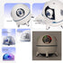 Space Capsule Humidifier, 220ml USB Ultrasonic Cool Mist with 7 Colors Light for Home Office Car (White)