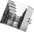 Square Biscuit Cutter with Handle - 5 Pieces/Set Stainless Steel Nesting Cookie Cutters for Easy Storage