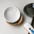 louyebh 3PCS Counter (Orbicular-2) Small Ceramic Spoon Rest for Coffee Tea Spoon Kitchen Dining Table Decor, Stable