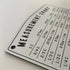 Kitchen Baking Measurement Conversion Chart Magnet, Must Have for Any Chef, Cooking Chart Equivalents