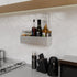 15" Premium Speed Rack, Speed Rail Bottle Holder, Liquor Bottle Holder, Space-Saving Organizer, Bar Accessories